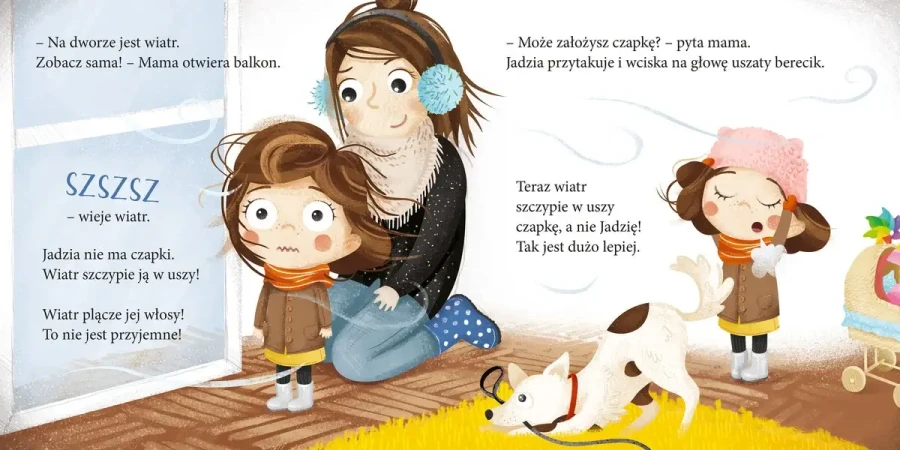 Jadzia Pętelka idzie na spacer / Wydawnictwo Zielona Sowa