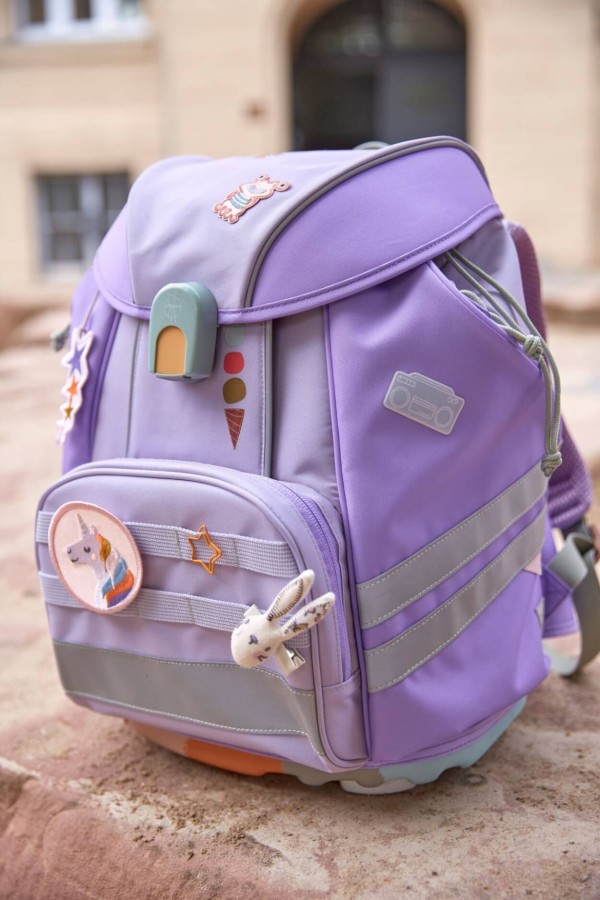 Piórnik na przybory szkolne Unique, violet lavender / Lassig