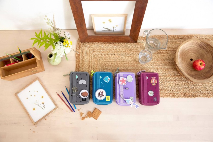 Piórnik na przybory szkolne Unique, violet lavender / Lassig