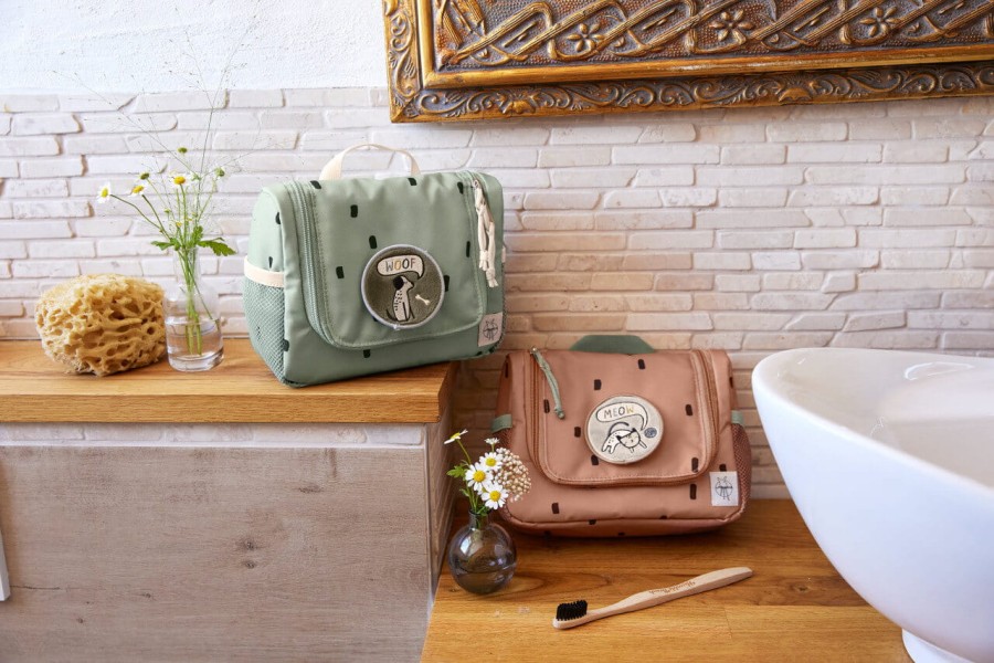 Kosmetyczka dziecięca, Happy Prints light olive / Lassig