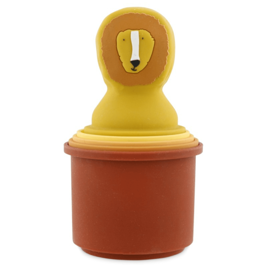 Zabawka do kąpieli, kubki do układania - Lew, 5 szt. / Trixie