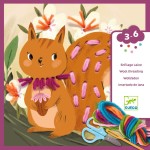 Zestaw artystyczny, haftowanie od podstaw WIEWIORKA 3+ / Djeco