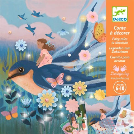 Zestaw artystyczny 4w1 CALINECZKA, 6+ / Djeco