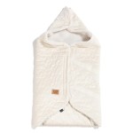 Kocyk do fotelika samochodowego MULTI - TEDDY BEAR CREAM / La Millou