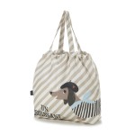 Shopper Bag z kieszonką - PIERRE THE DOG / La Millou