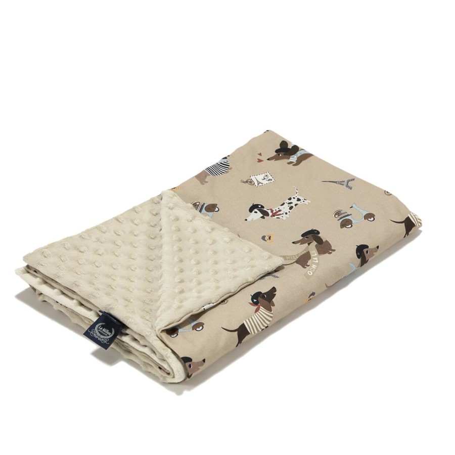 Lekki kocyk - PIERRE THE DOG / La Millou