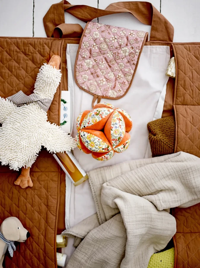 Grzechotka Venke, pomarańczowa / Bloomingville Mini