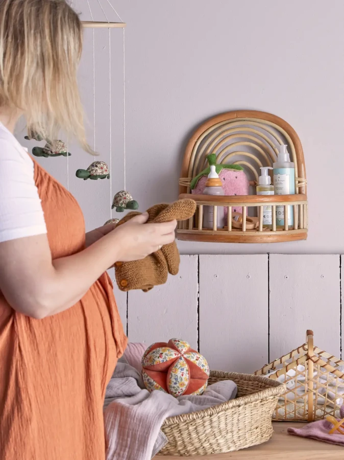 Grzechotka Venke, pomarańczowa / Bloomingville Mini