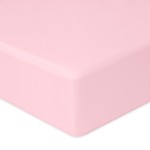Prześcieradło nieprzemakalne i oddychające BAMBOO 60x120, różowe / Babymatex