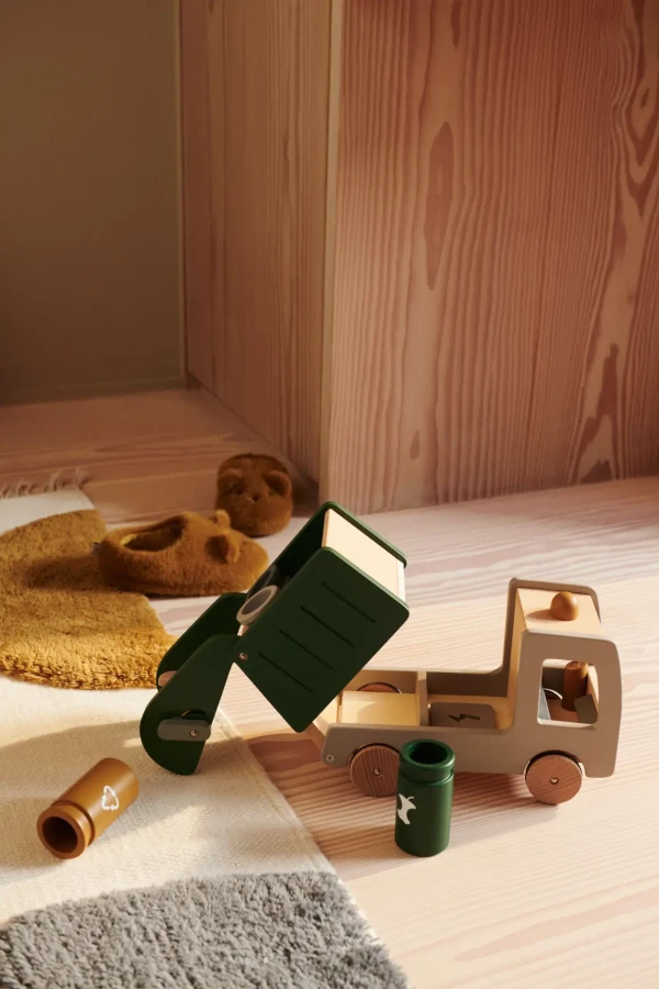 Śmieciarka do recyklingu Irina - garden green multi mix / Liewood