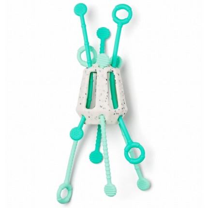 Przeciąganiec Zippee Miętowy. Zabawka sensoryczna.