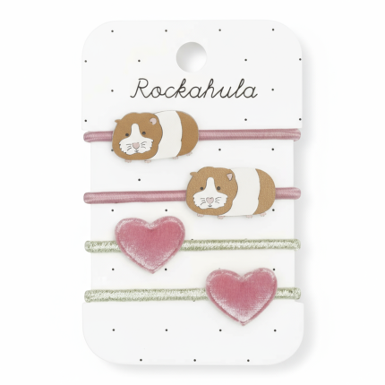 Gumki do włosów Glenda Guinea Pig / Rockahula Kids