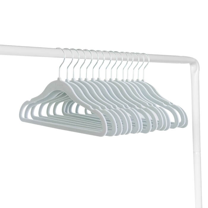 Wieszaki Welurowe dla Dzieci Blue 15 szt. / 3 Sprouts