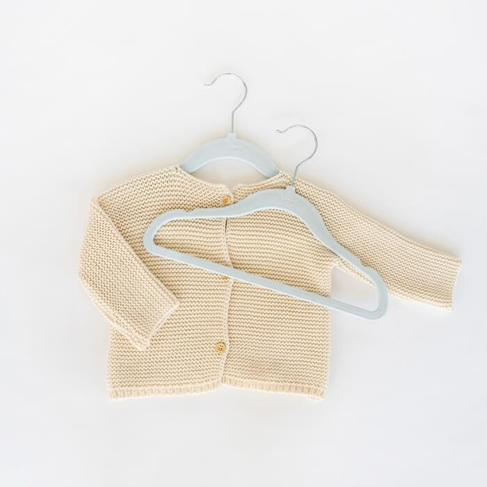 Wieszaki Welurowe dla Dzieci Blue 15 szt. / 3 Sprouts