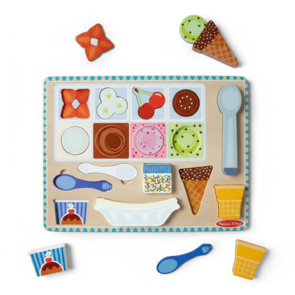 Układanka magnetyczna Lody / Melissa & Doug