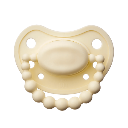 Smoczek pozycjonujący - Creamy Lemon / LUU Kids