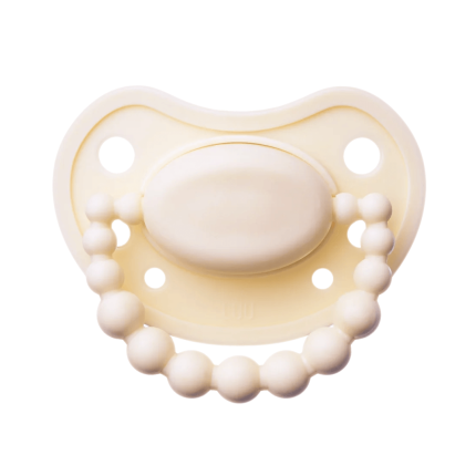 Smoczek pozycjonujący - American Cream / LUU Kids