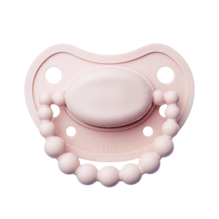 Smoczek pozycjonujący - Velvet Blush / LUU Kids