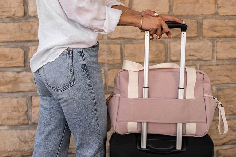 Torba dla mamy Paris Dusty pink / Beaba