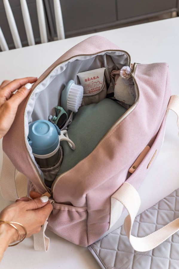 Torba dla mamy Paris Dusty pink / Beaba