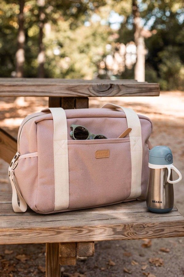 Torba dla mamy Paris Dusty pink / Beaba