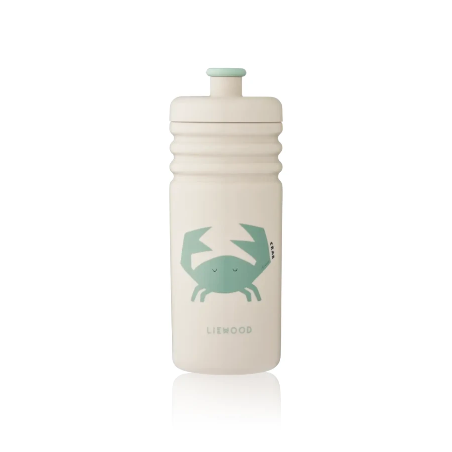 Sportowa butelka na wodę Lionel 500ml - oh crab, sandy / Liewood