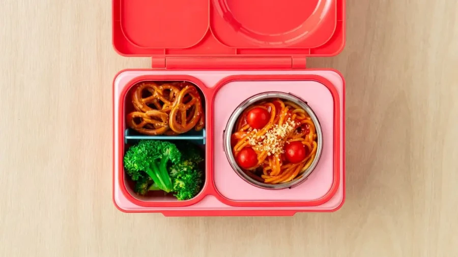 OMIEBOX UP lunch box z termosem, Cherry Pink / OMIE