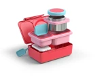 OMIEBOX UP lunch box z termosem, Cherry Pink / OMIE