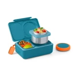 OMIEBOX UP lunch box z termosem, Teal green / OMIE