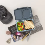 OMIEBOX UP lunch box z termosem, Graphite / OMIE
