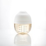 Butelka antykolkowa Breast Shape dla noworodka - Ivory / Mombella