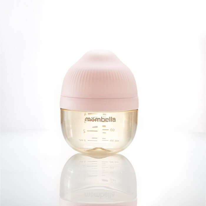 Butelka antykolkowa Breast Shape dla noworodka - Roze / Mombella