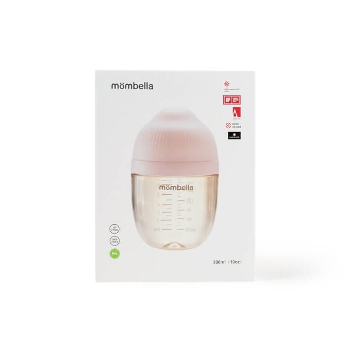Butelka antykolkowa Breast Shape dla noworodka - Roze / Mombella