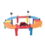 Klocki magnetyczne Race Track Intense - 65 el. / Cleverclixx