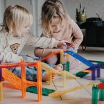 Klocki magnetyczne Race Track Intense - 65 el. / Cleverclixx