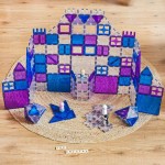Klocki magnetyczne Mega Ice Crystal Pack - 180 el. / Cleverclixx