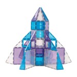 Klocki magnetyczne Mega Ice Crystal Pack - 180 el. / Cleverclixx