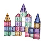 Klocki magnetyczne Mega Creative Pack Pastel - 210 el. / Cleverclixx
