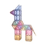 Klocki magnetyczne Mega Creative Pack Pastel - 210 el. / Cleverclixx