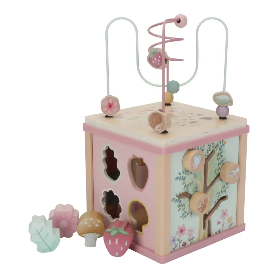Kostka aktywizująca Fairy Garden FSC / Little Dutch