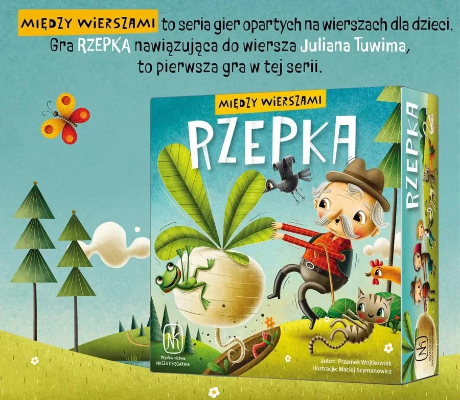 Rzepka - Gra planszowa / Wydawnictwo Nasza Księgarnia