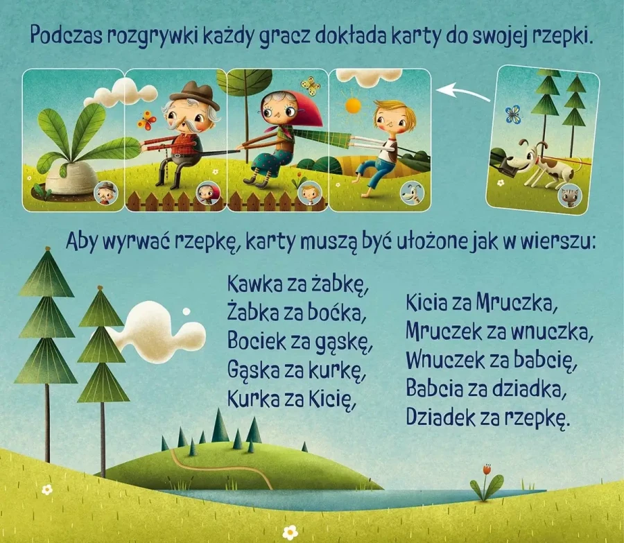 Rzepka - Gra planszowa / Wydawnictwo Nasza Księgarnia