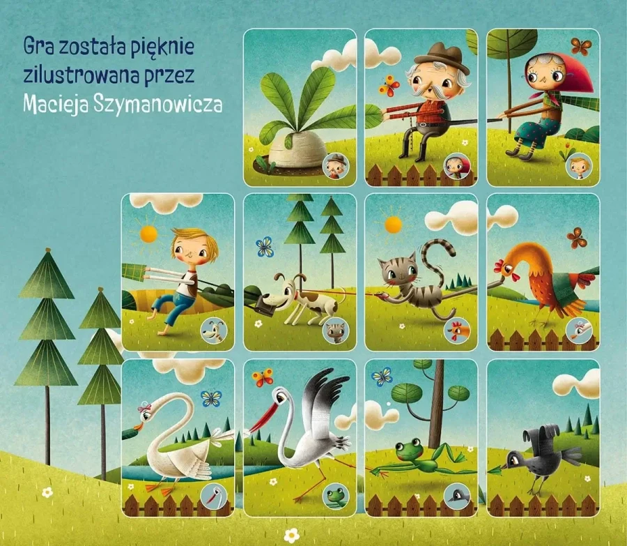 Rzepka - Gra planszowa / Wydawnictwo Nasza Księgarnia