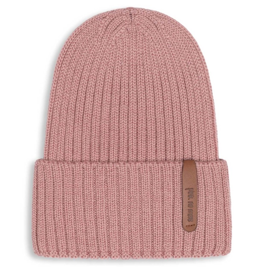Czapka Beanie Merino DUSTY PINK / Pink no more
