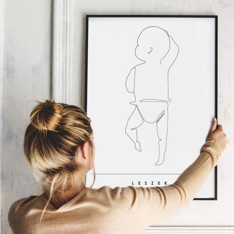Metryczka #1 / Minimal Line - Klaudia Mączka-Rzewuska