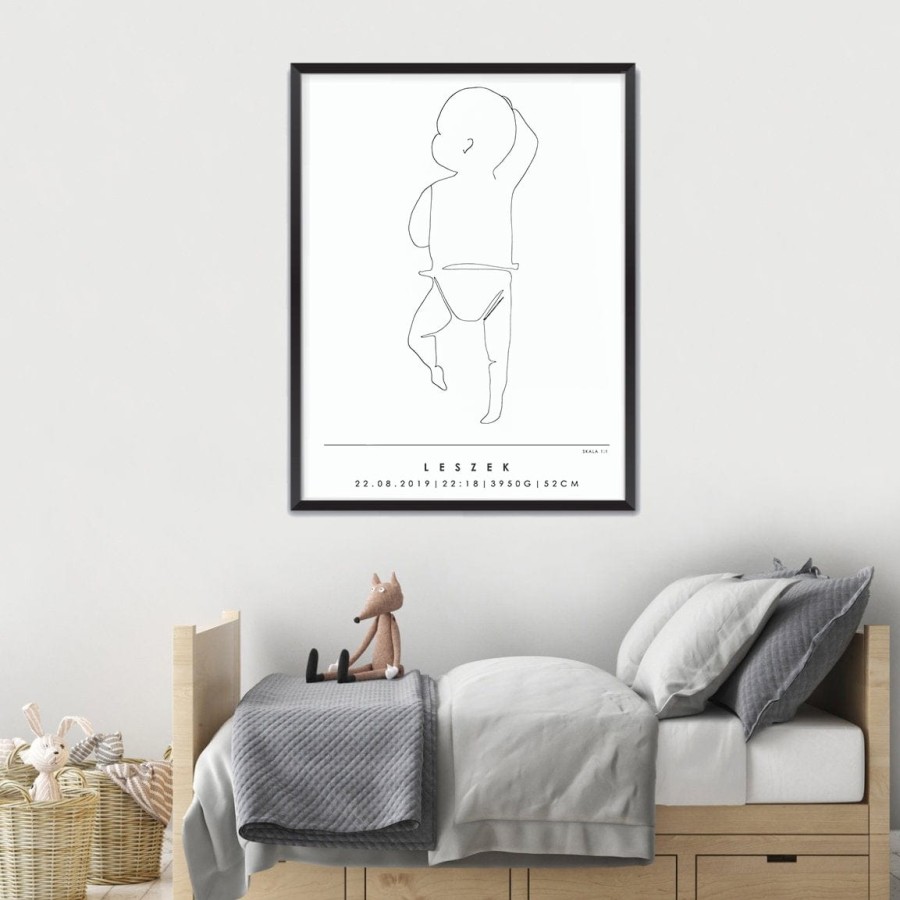 Metryczka #1 / Minimal Line - Klaudia Mączka-Rzewuska