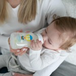 Butelka szeroka szyjka Options+ ze smoczkiem 3m+, 330 ml, królik z balonami /  Dr Brown's