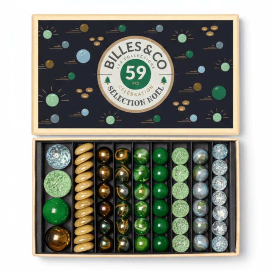 Szklane kulki NOËL / Billes & Co