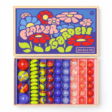 Szklane kulki KWIATOWY OGRÓD / Billes & Co