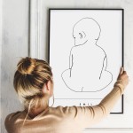 Metryczka #4 / Minimal Line - Klaudia Mączka-Rzewuska